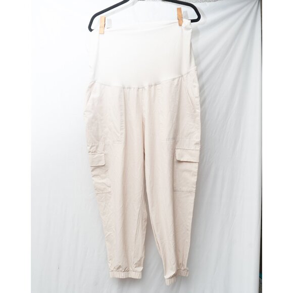 Old navy maternity pants Size XL - Cream color - Picture 1 of 3